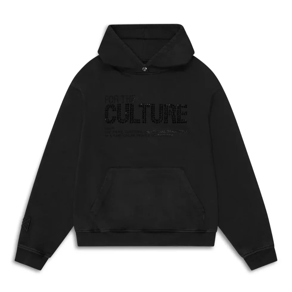 "FOR THE CULTURE" Handmade Weighted Hoodie